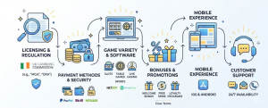 CasinoGuideIreland betting site evaluation process